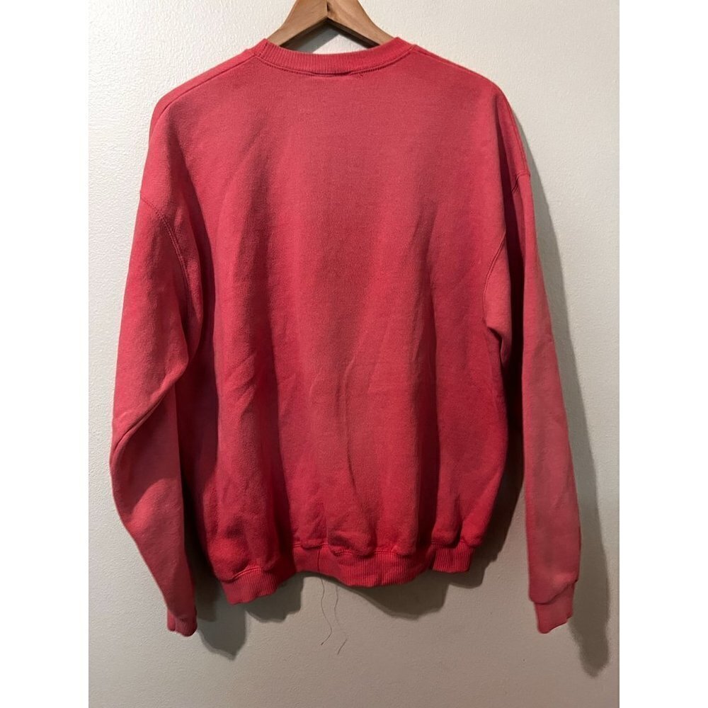 Vintage 90's LEE USA Women's Pink Bear Sweatshirt Size XL [EXCELLENT] - Picture 3 of 6